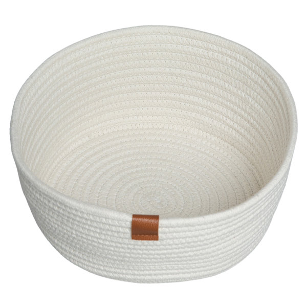Rosecliff Heights Cotton Rope Basket Set & Reviews Wayfair Canada